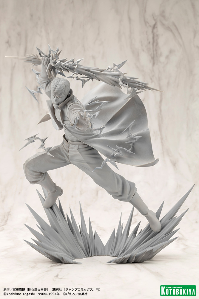 原型初公開】 アニメ『幽☆遊☆白書』ARTFX Jフィギュアシリーズ第二弾