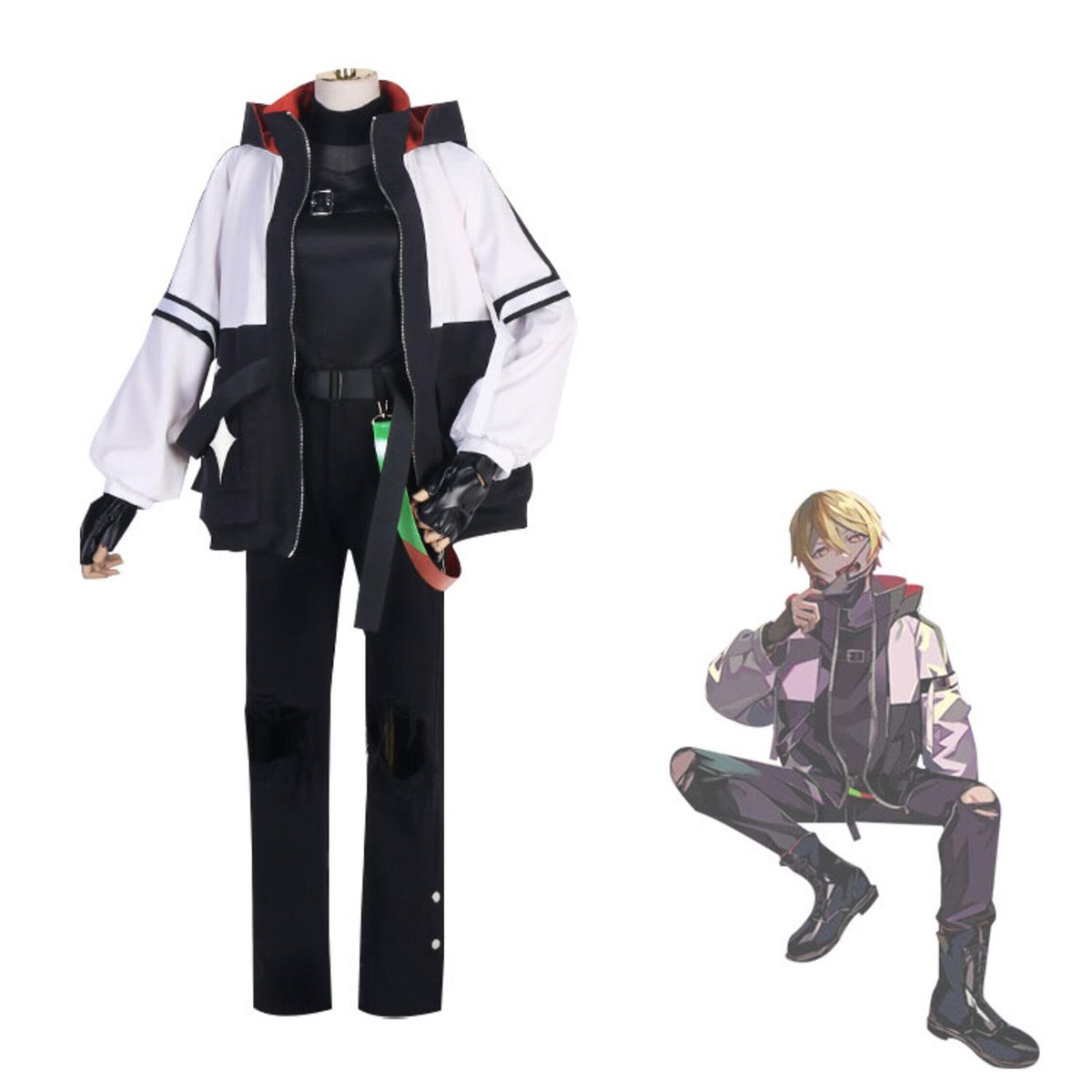 衣装 プロセカ コスプレ サイバーパンクデッドボーイ 天馬司