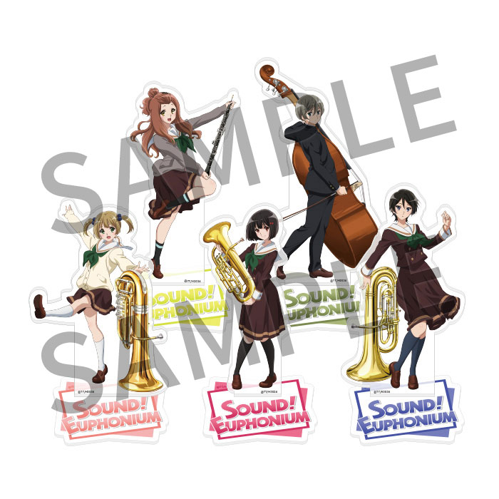 響け！ユーフォニアム3】 「アクリルスタンド(全16種)」「缶バッジ