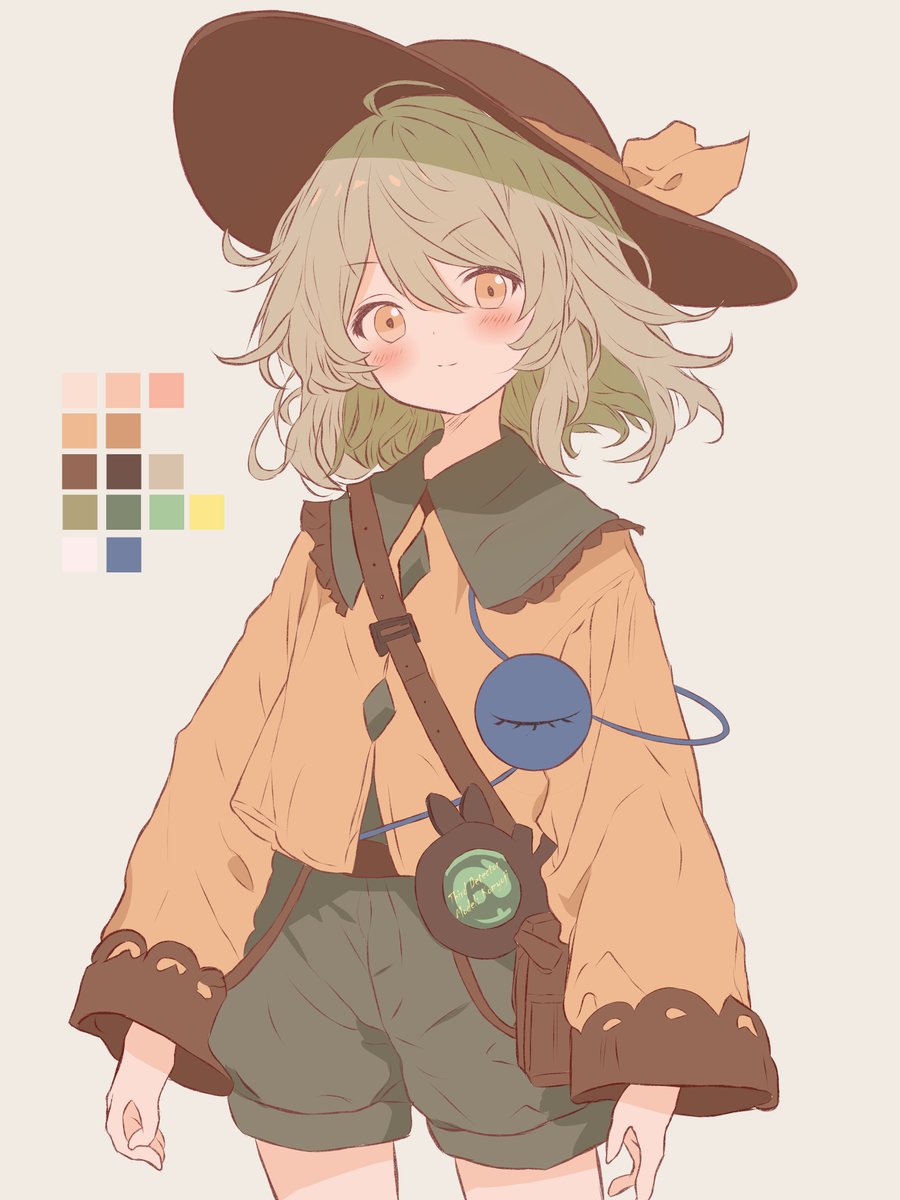 小さな冒険家こいしちゃん』 初めての衣装アレンジです🌸 #古明地