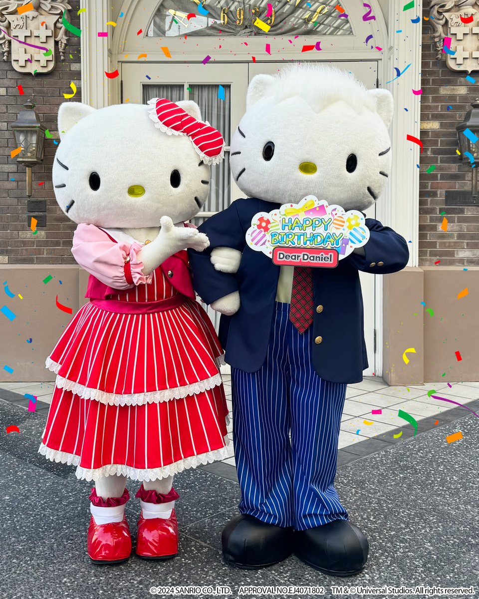 💙#HappyBirthdayダニエル💙 本日はハローキティのボーイフレンド
