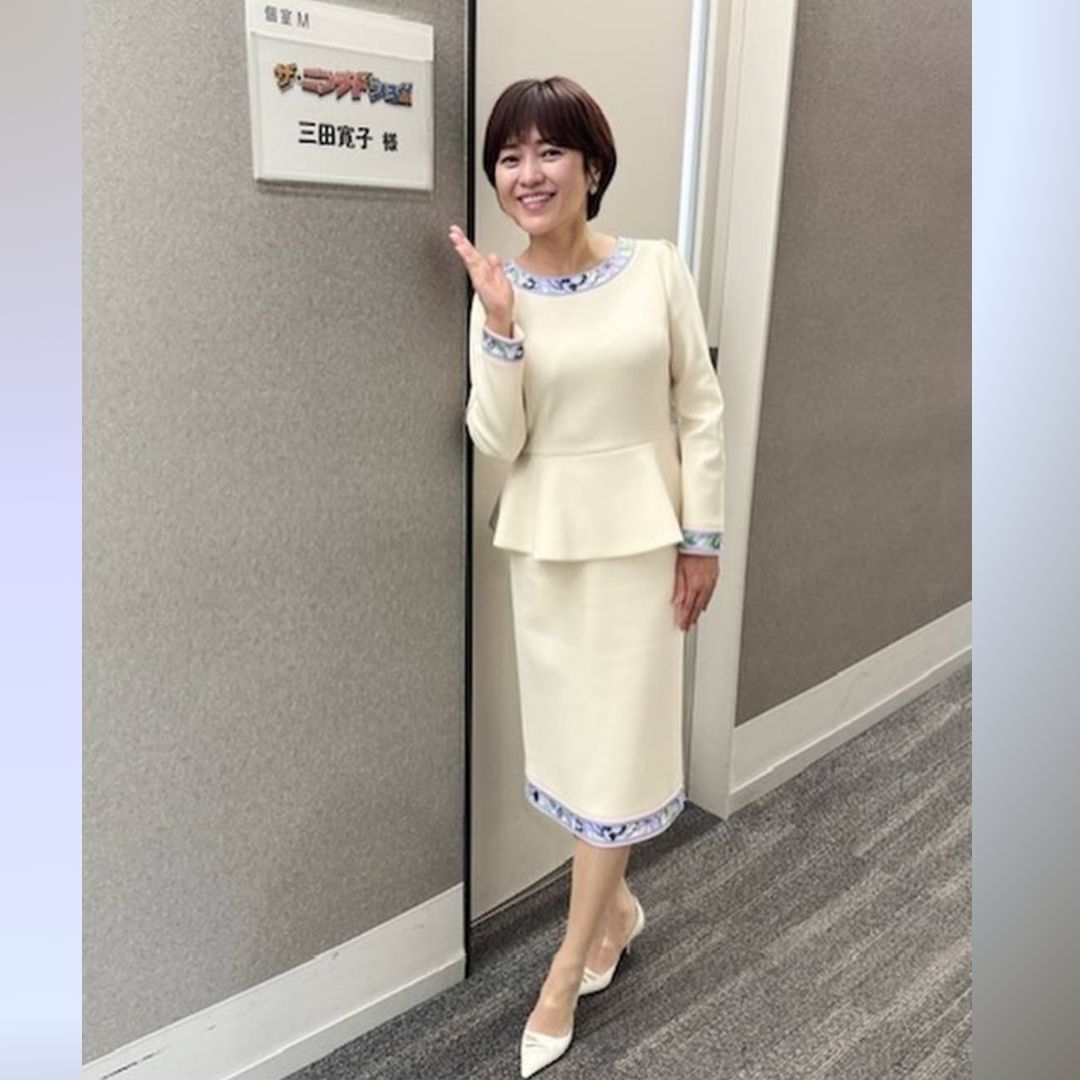 テレビ出演情報】#三田寛子 📢今夜 📺テレビ朝日『ザ・ニンチドショー