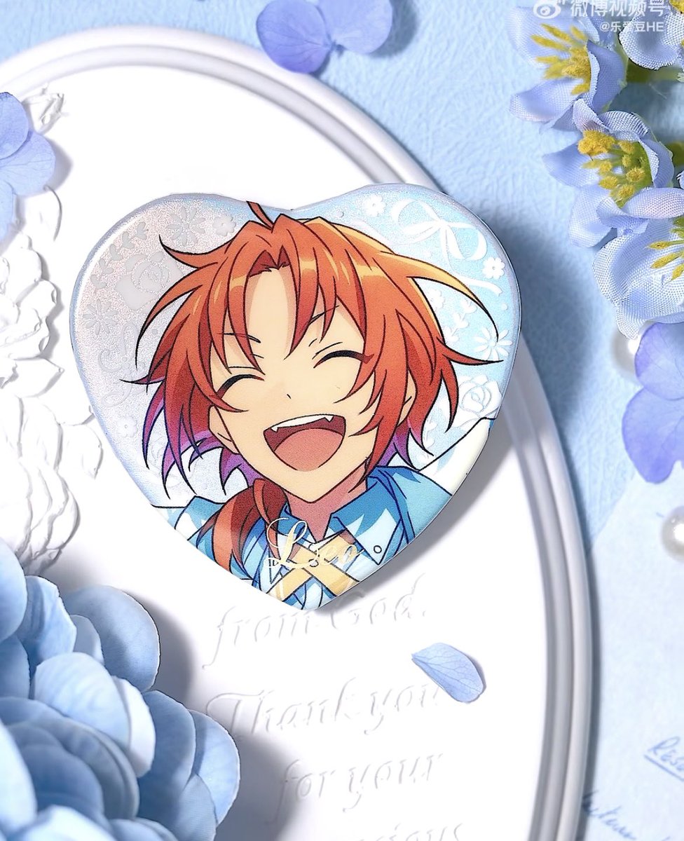 あんスタ 中国 誓約ハート缶バッジ 実物図更新 knights サイズ:54*57mm