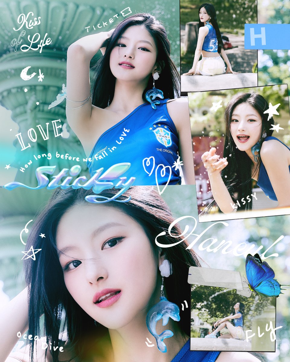 KISS OF LIFE Digital Single [Sticky] 🏖 Vacation with HANEUL