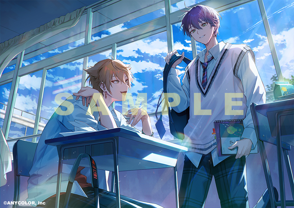 If We Were ~咎人ver.~」にて剣持刀也さん、伏見ガクさんのビジュアル