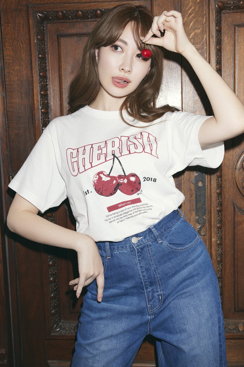 Cherish Tee// これからの季節にぴったりなTシャツが登場。 チェリー