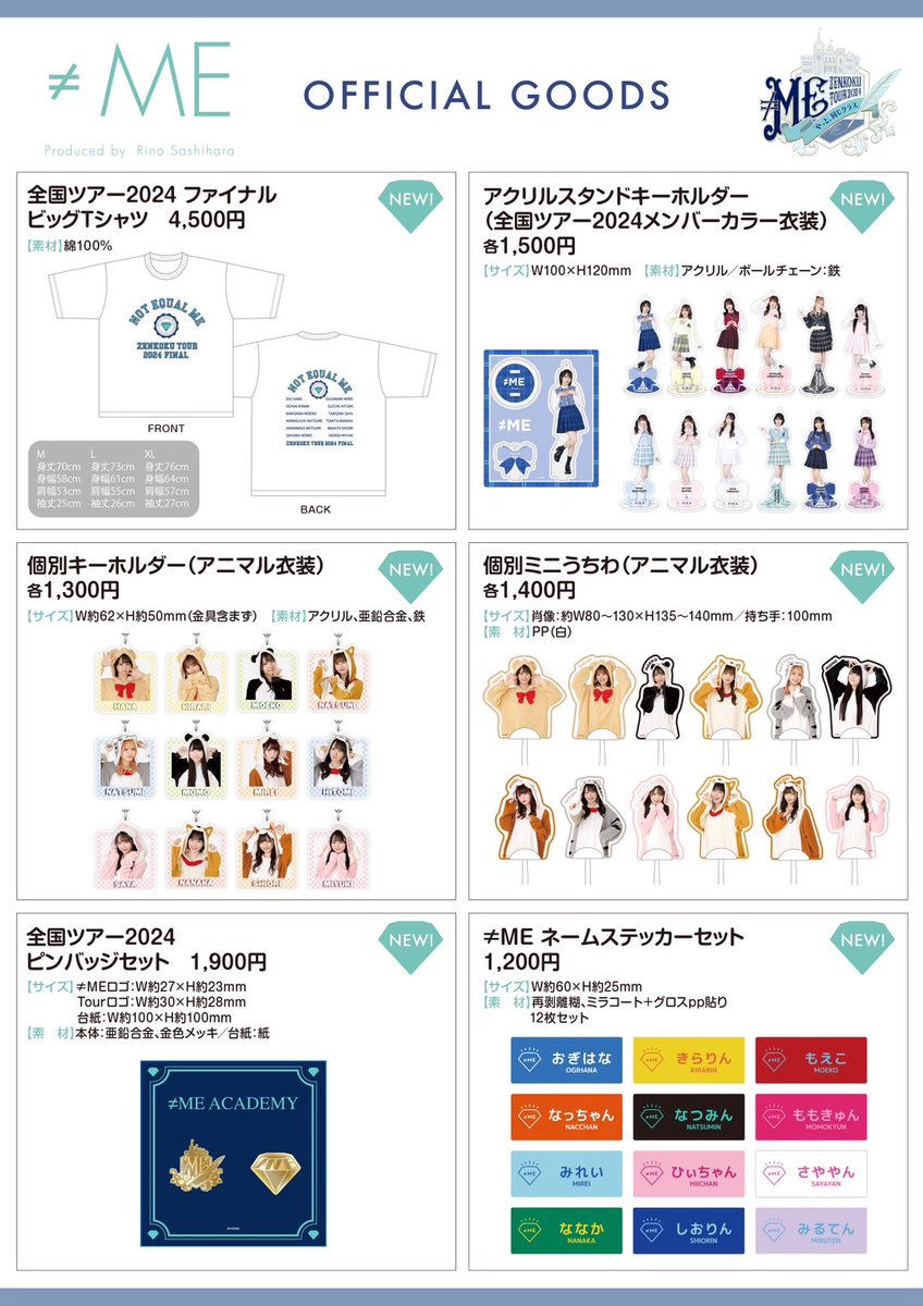 ノイミー 全国ツアーご当地 ステッカー セット ノイミー 全国ツアーご