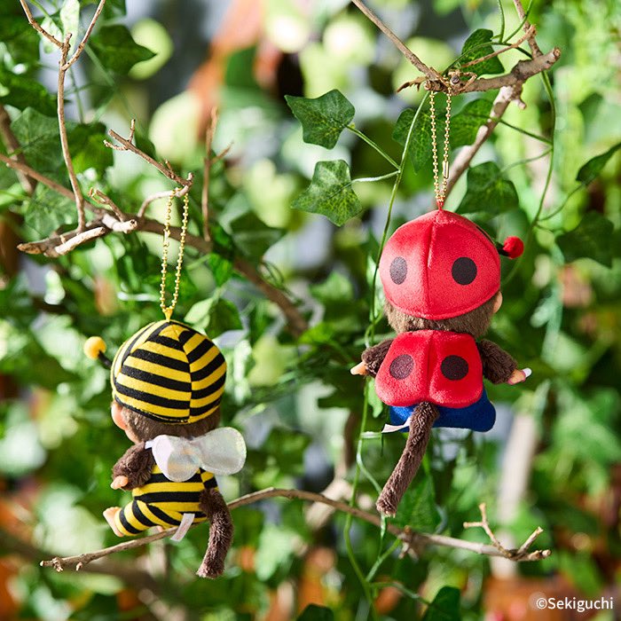 📣新商品告知！ 「モンチッチ 顔でかSSキーチェーン てんとう虫