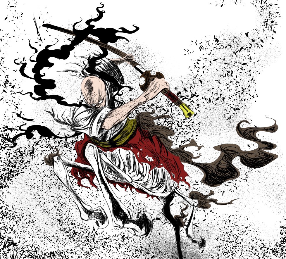 このジジイカッコよすぎてすごい好きです。 #ONEPIECE #五老星