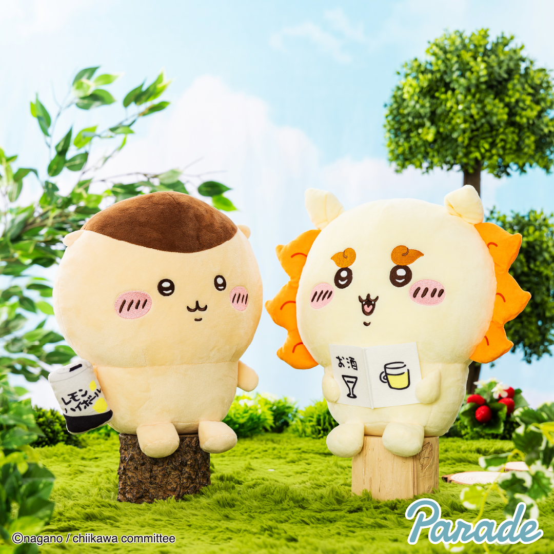 もうすぐ登場 ＼ #ちいかわ より くりまんじゅう・シーサー おすわり