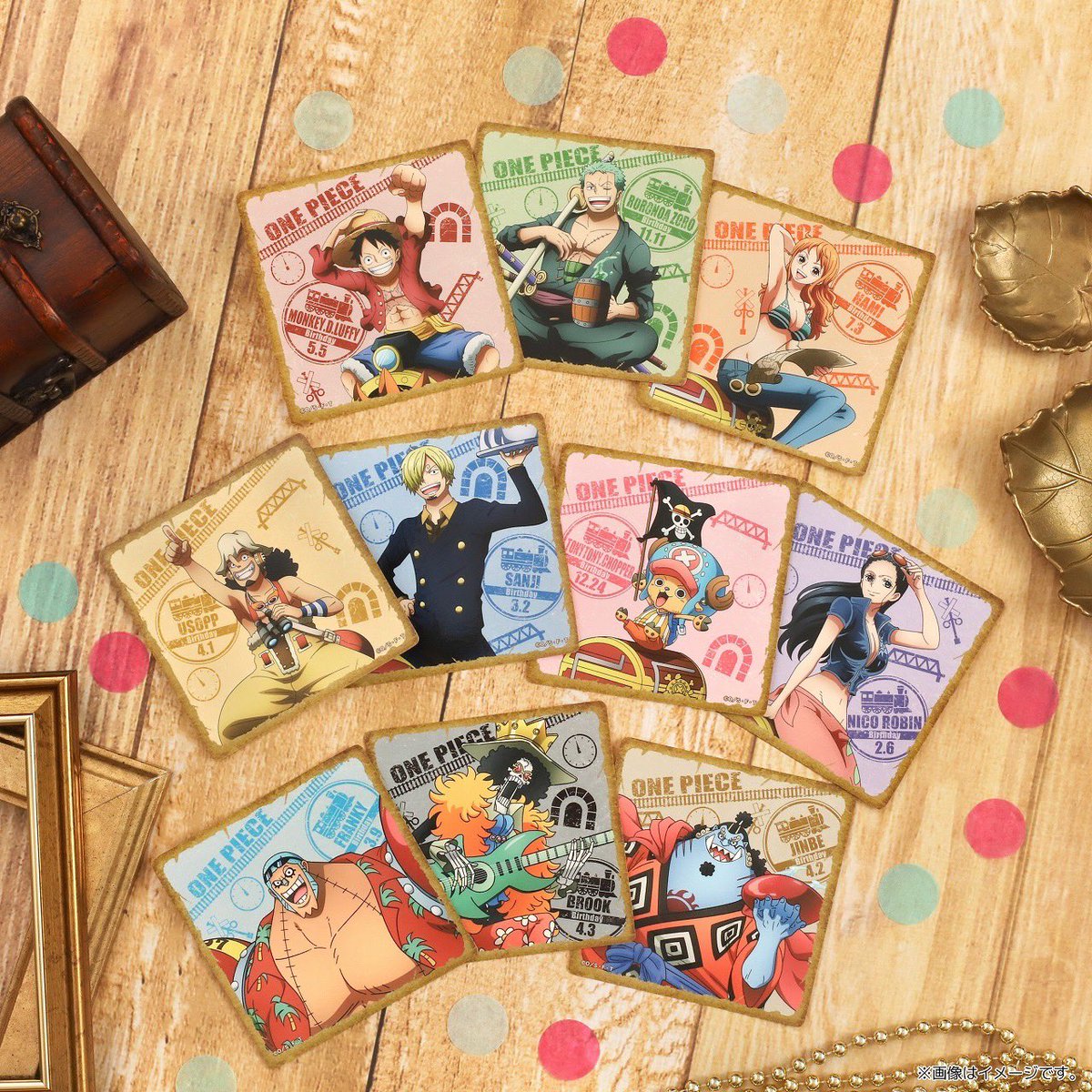 グッズ情報】 #麦わらストア 12周年記念ビジュアル 〝ALL ABOARD〟を