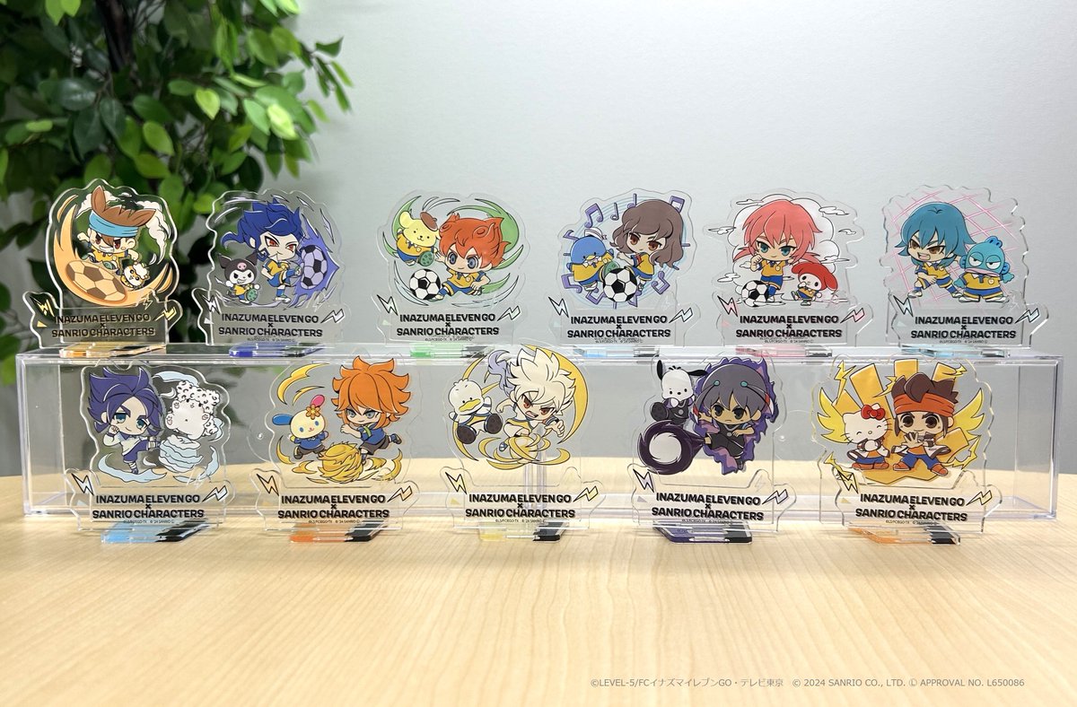 ⚡️#イナズマイレブンGO×#サンリオキャラクターズコラボ⚡️ コラボ