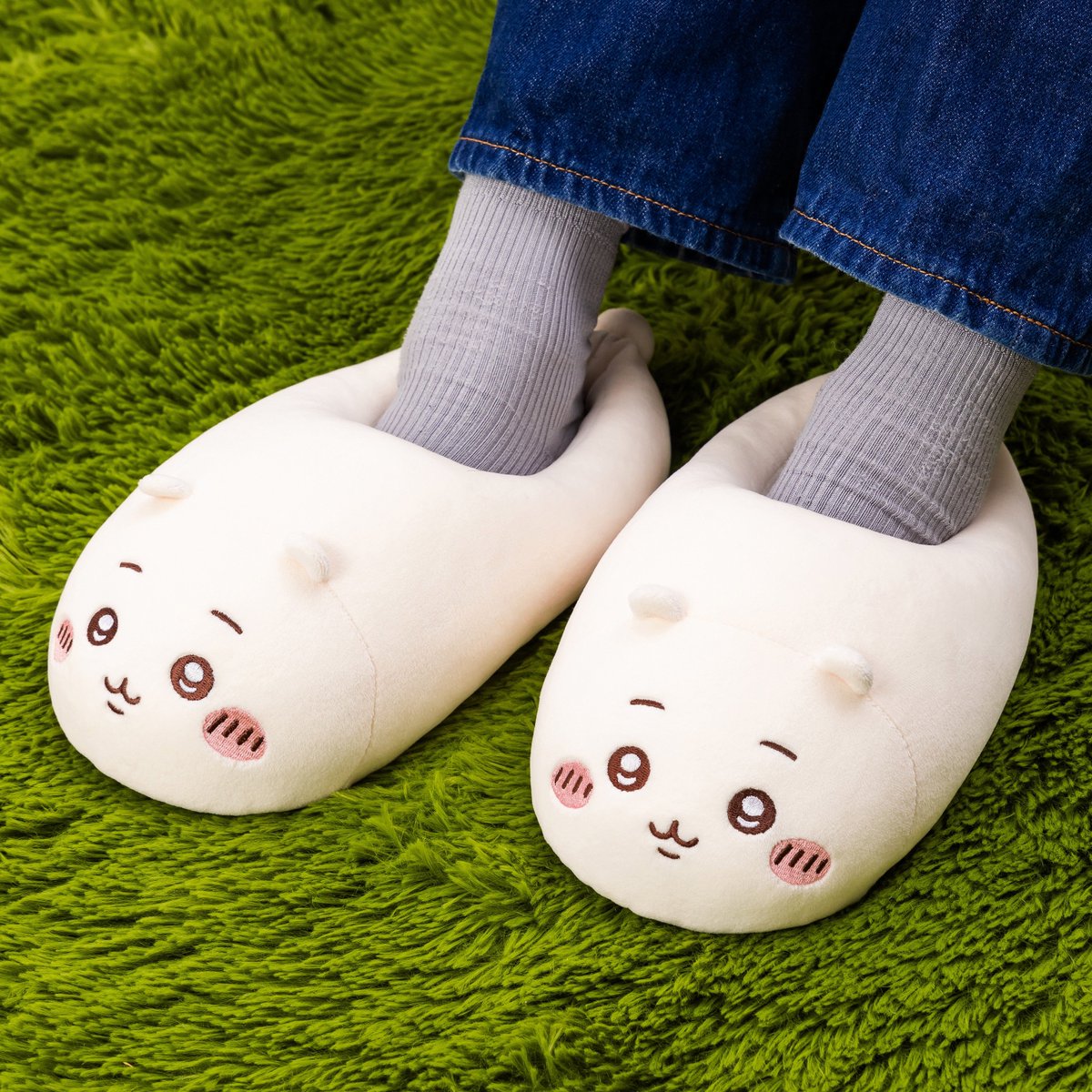 🌱新商品🌱 『マシュマロルームシューズ 大きめサイズ 』 （#ちいかわ