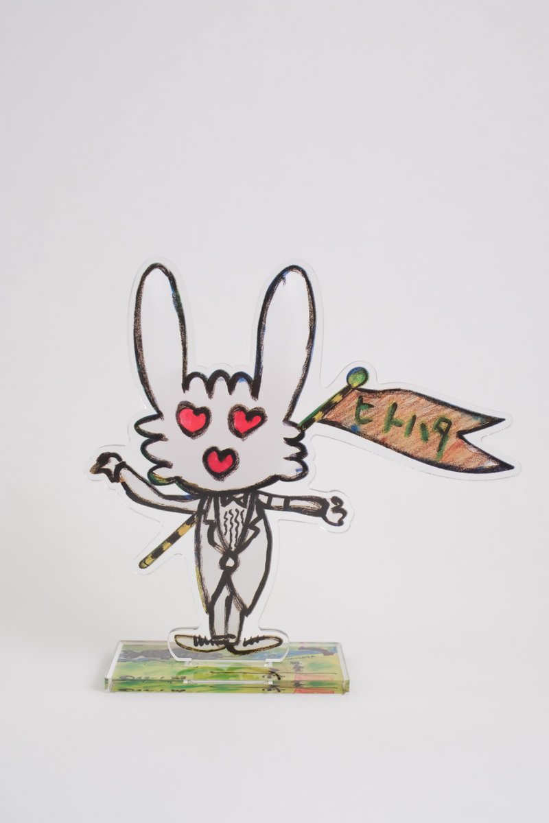 忌野清志郎 グッズオンライン販売開始💡 🐰ヒトハタウサギアクリル