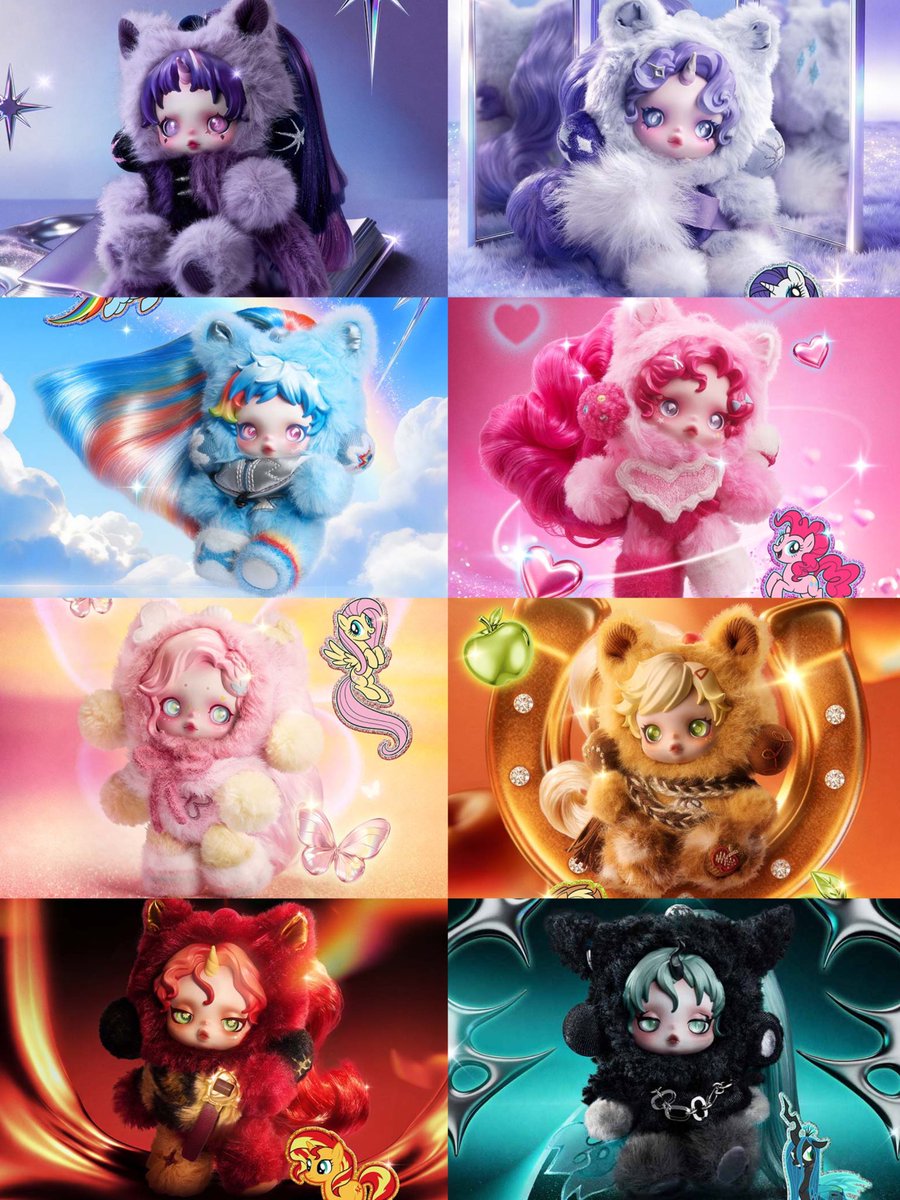 💘skullpanda X my little pony 💘 🗓️2月5日発売(中国オンライン) 2