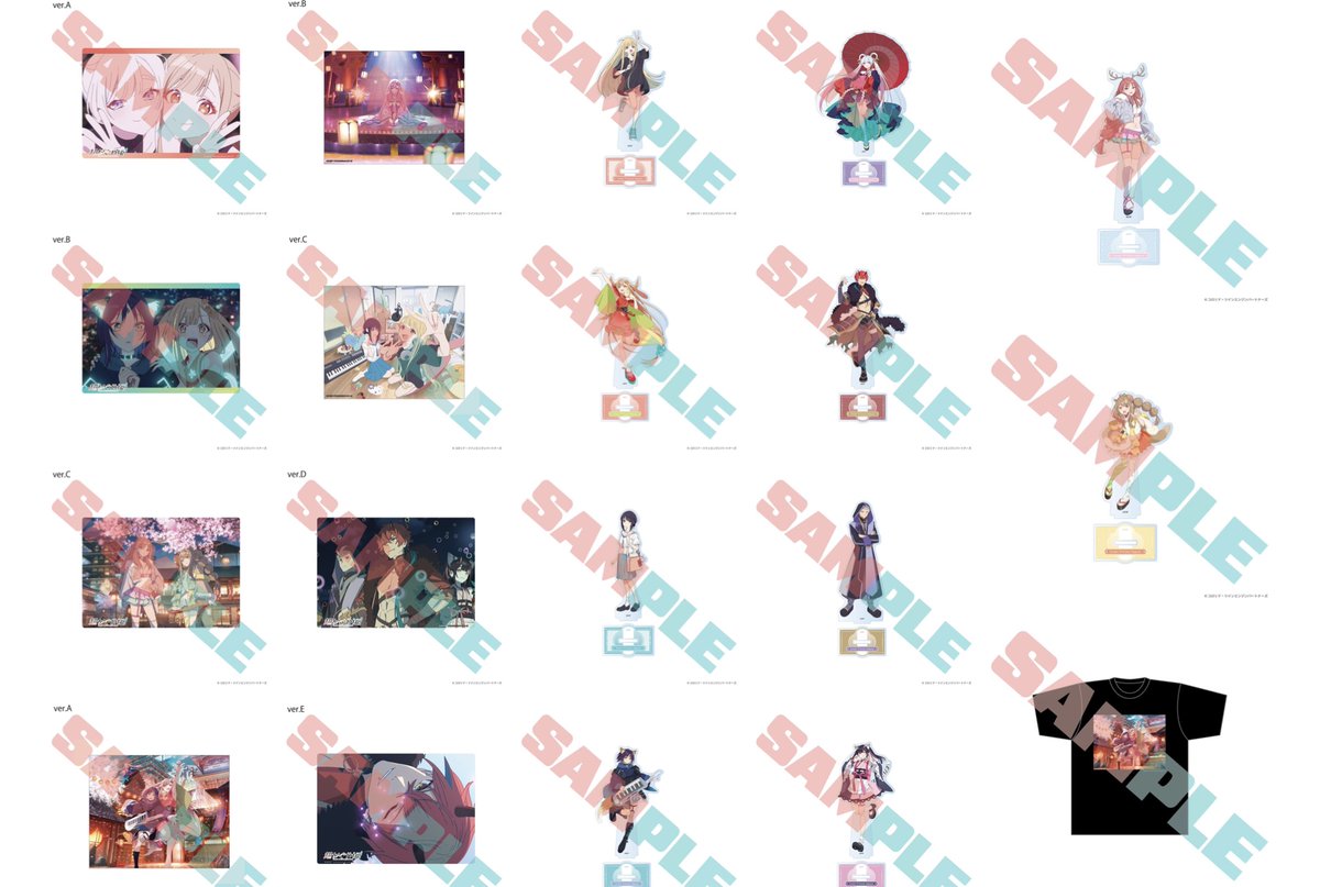 超かぐや姫！』より、新作グッズが登場！ 迫力あるA5アクリルパネルや