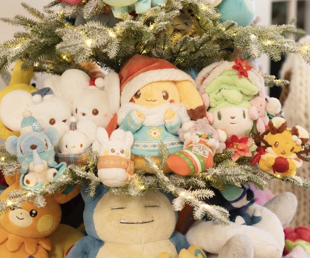 2024ポケモン クリスマス マスコット デデンネ B98333020