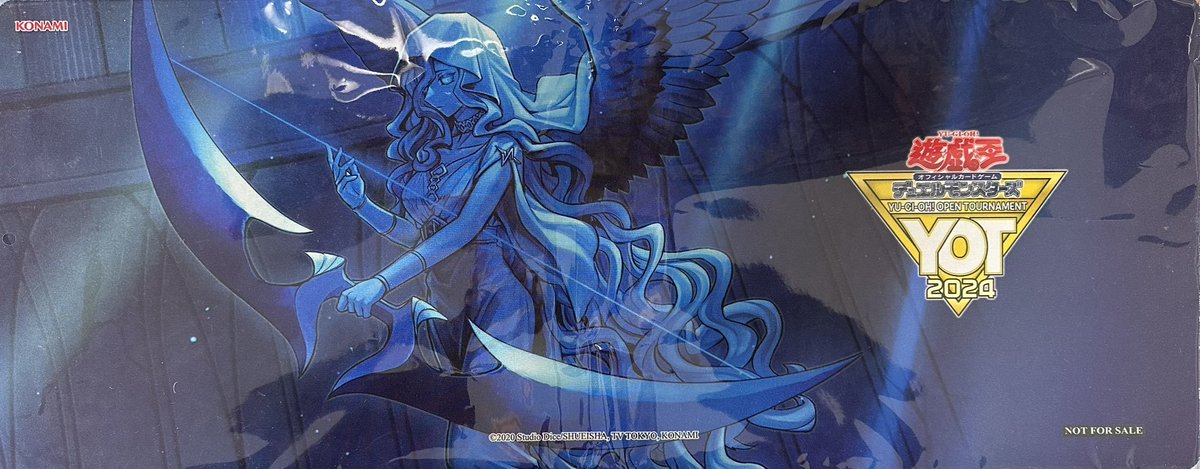 遊戯王 プレイマット】 碑像の天使アズルーン【YOT2024 ハーフ 未開封