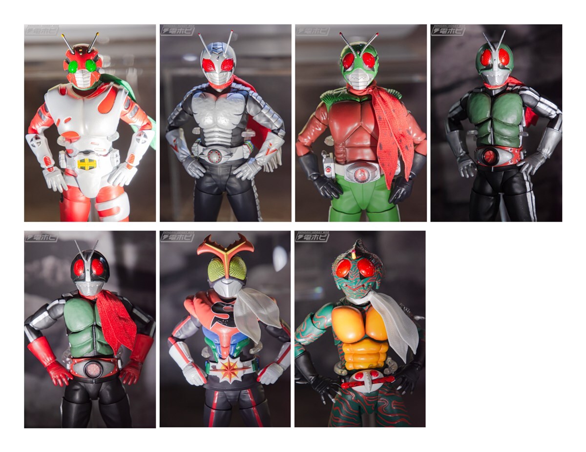 S.H.Figuarts(真骨彫製法) 仮面ライダーZX 仮面ライダースーパー1 仮面