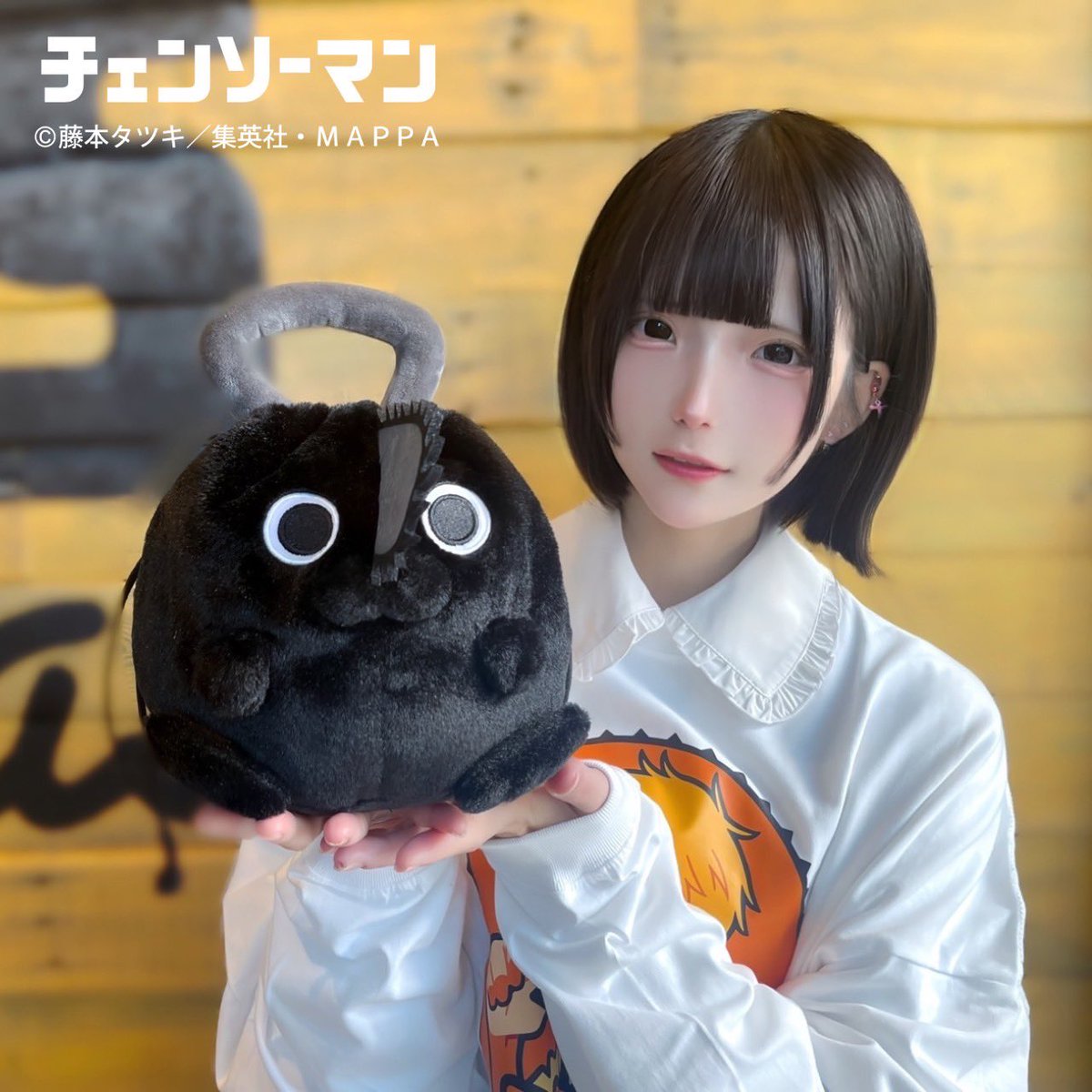新商品情報】 ブラックポチタシリーズより ・ぬいぐるみLサイズ