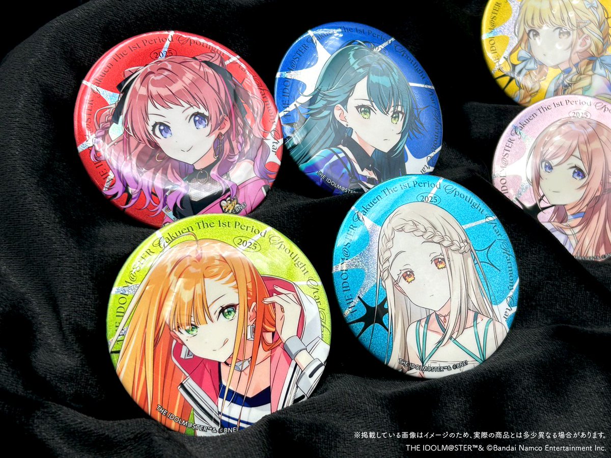 ✨ #学マス1st グッズ紹介✨ 今回は公式φ75mmグリッター缶バッジをご