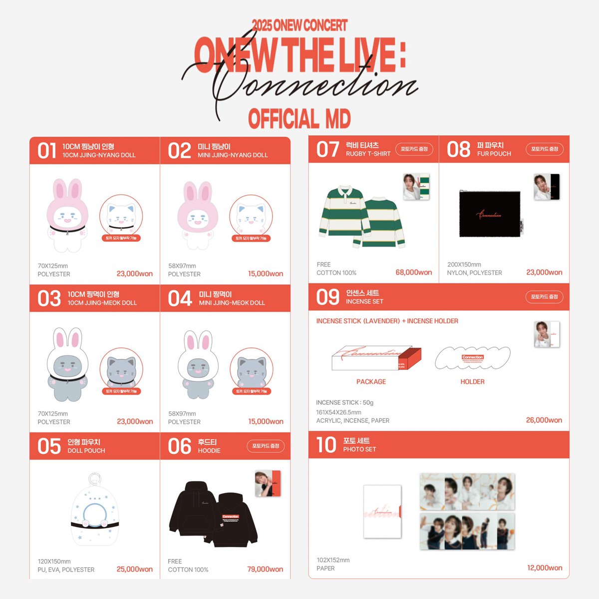 2025 ONEW CONCERT🐰💎 'ONEW THE LIVE : CONNECTION' MD オニュさん