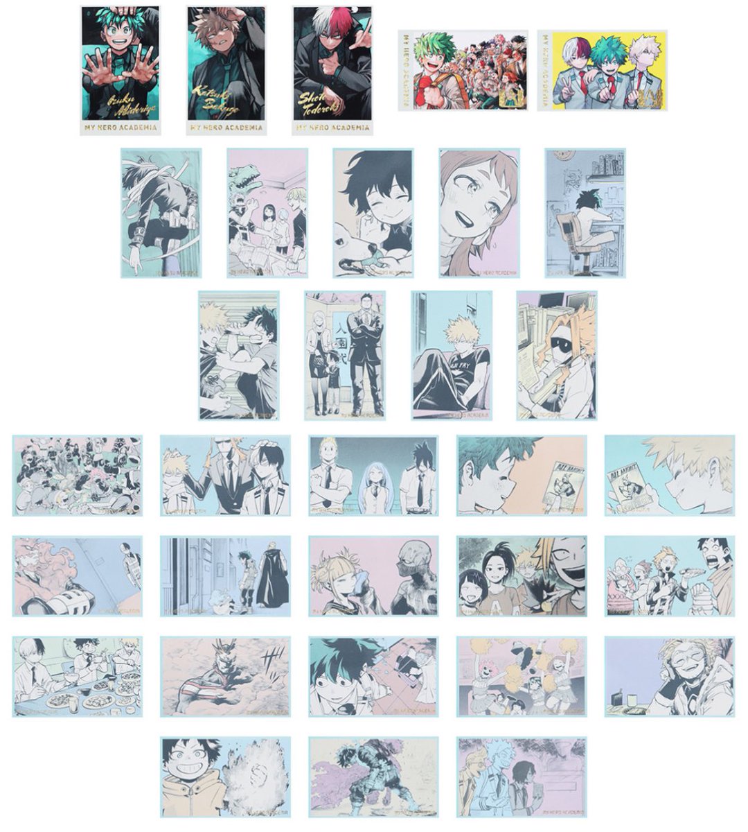 堀越耕平『僕のヒーローアカデミア』原画展 4月14日公開グッズ⑦