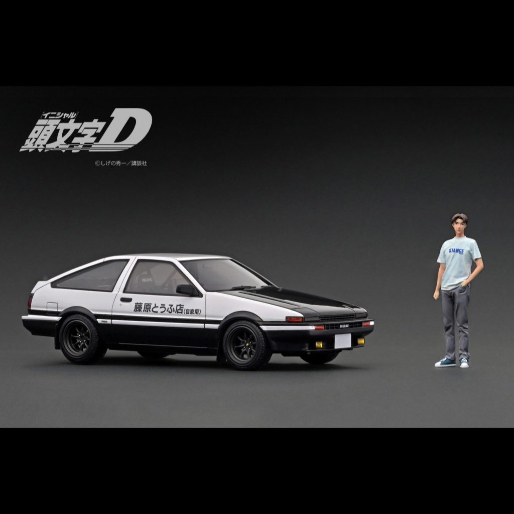 IGモデルの最新作はコミックス版「頭文字D」シリーズに2種の「GT-R(R32