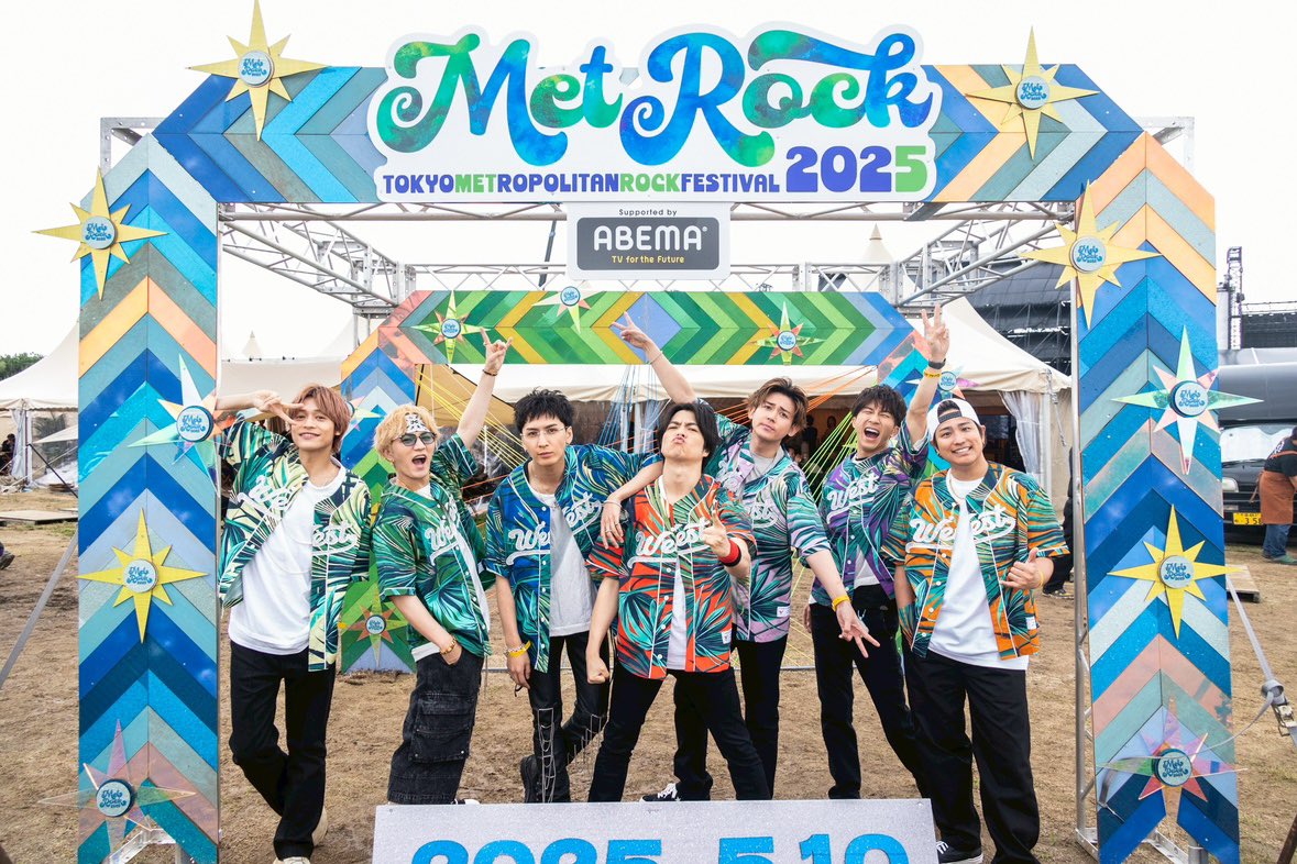 METROCK2025／ Thank you #メトロック !!!!!!!🌈⚡️ @METROCK_pr