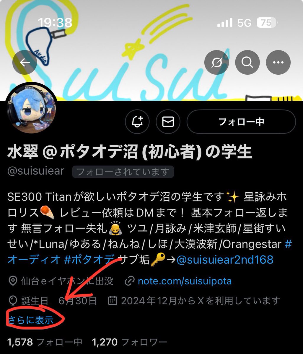 拡張プロフィール