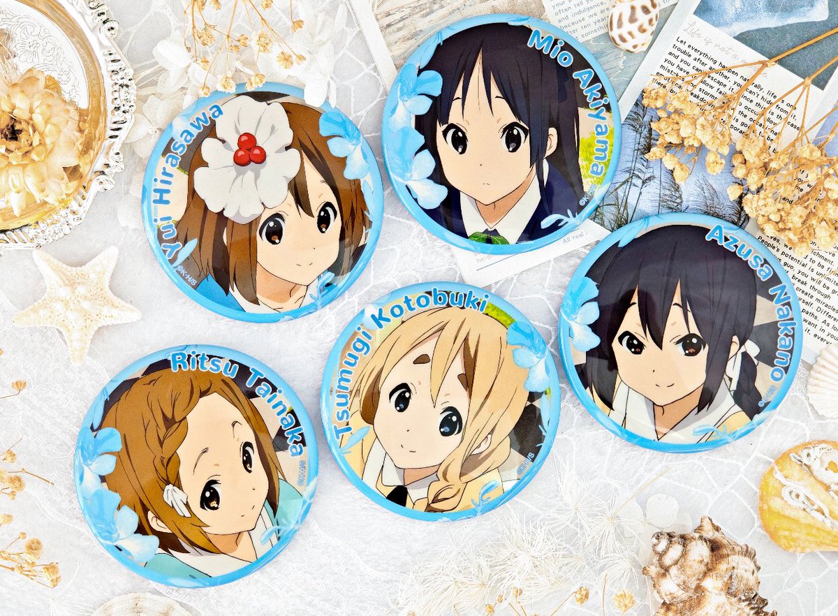 中国限定新商品発売情報】 けいおん！ K-ON！ × 潮可玩 コラボグッズ
