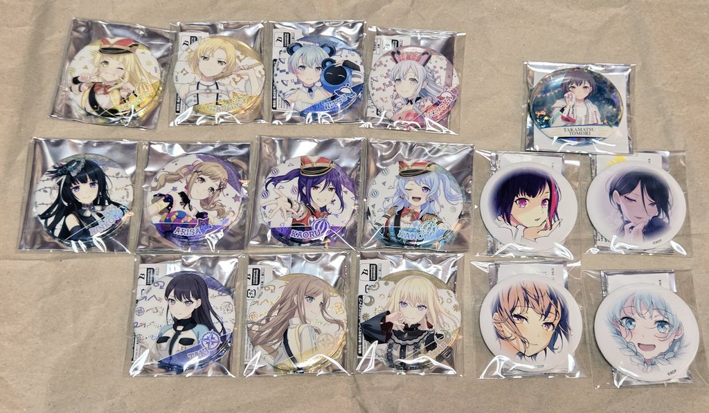 交換、譲渡】 BanG Dream! トレーディング缶バッジ 10th Anniversary