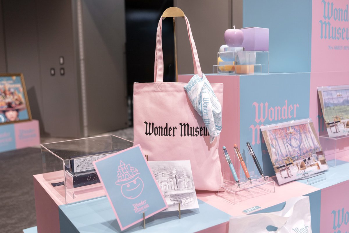 ミセス Wonder Museum トートバッグ ピンク 福岡限定 袋付き 福岡会場