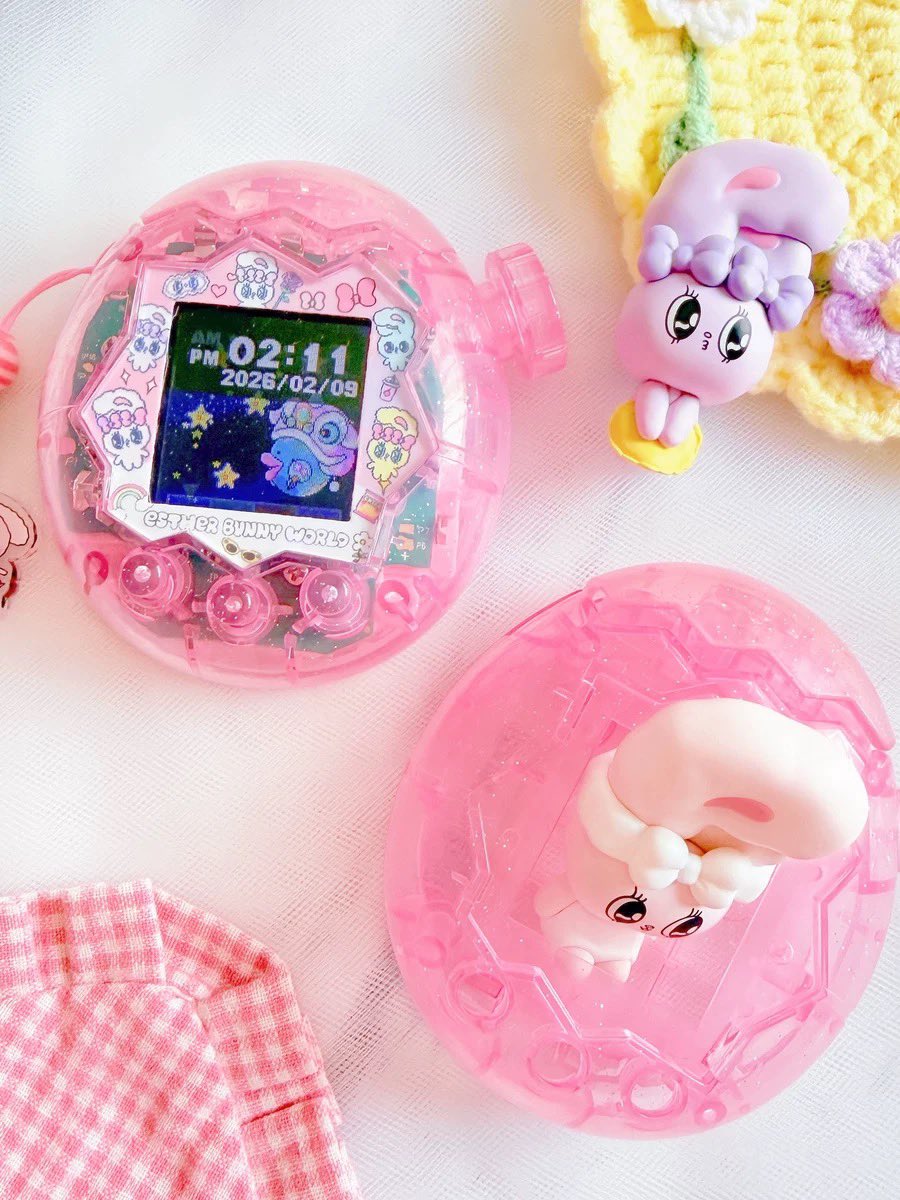 新商品予告中‼️ たまごっちパラダイスの透明な着せ替えシェルです