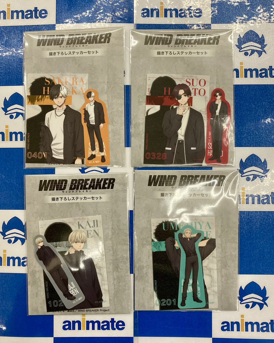 グッズ入荷情報】 「WIND BREAKER」 ・アクリルスタンド ・缶バッジ