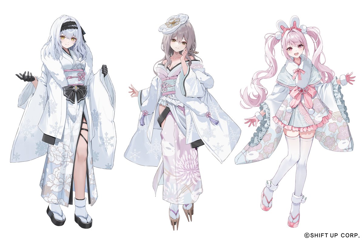 勝利の女神：NIKKE～春探しの旅～』にて、 スノーホワイト、紅蓮