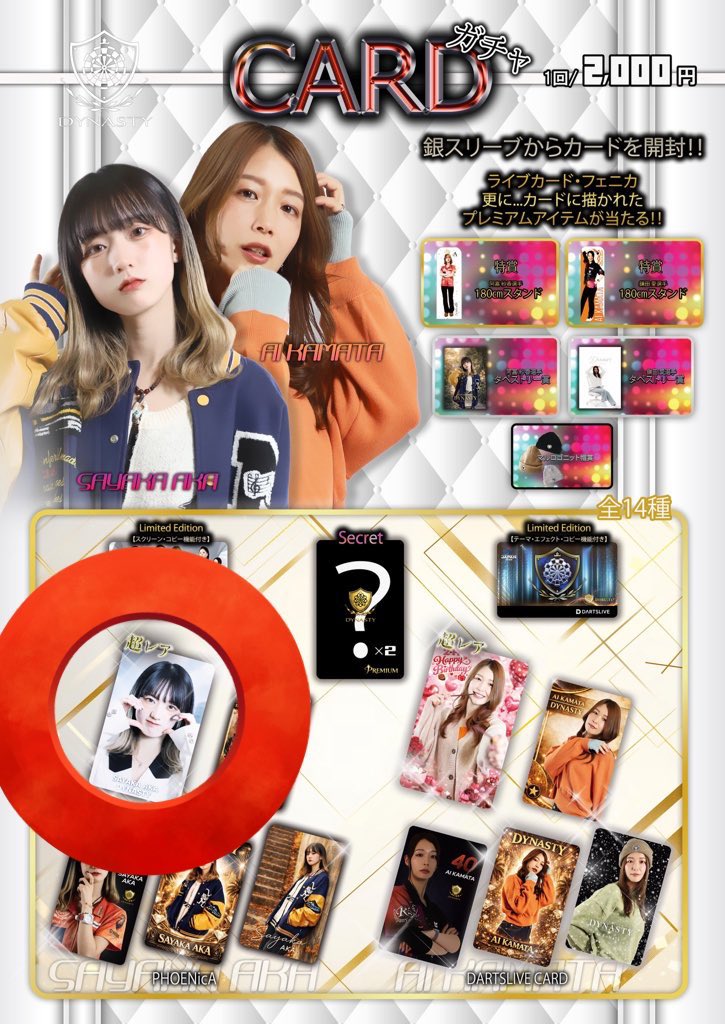 ダーツ #FLY #鎌田愛 #阿嘉紗香