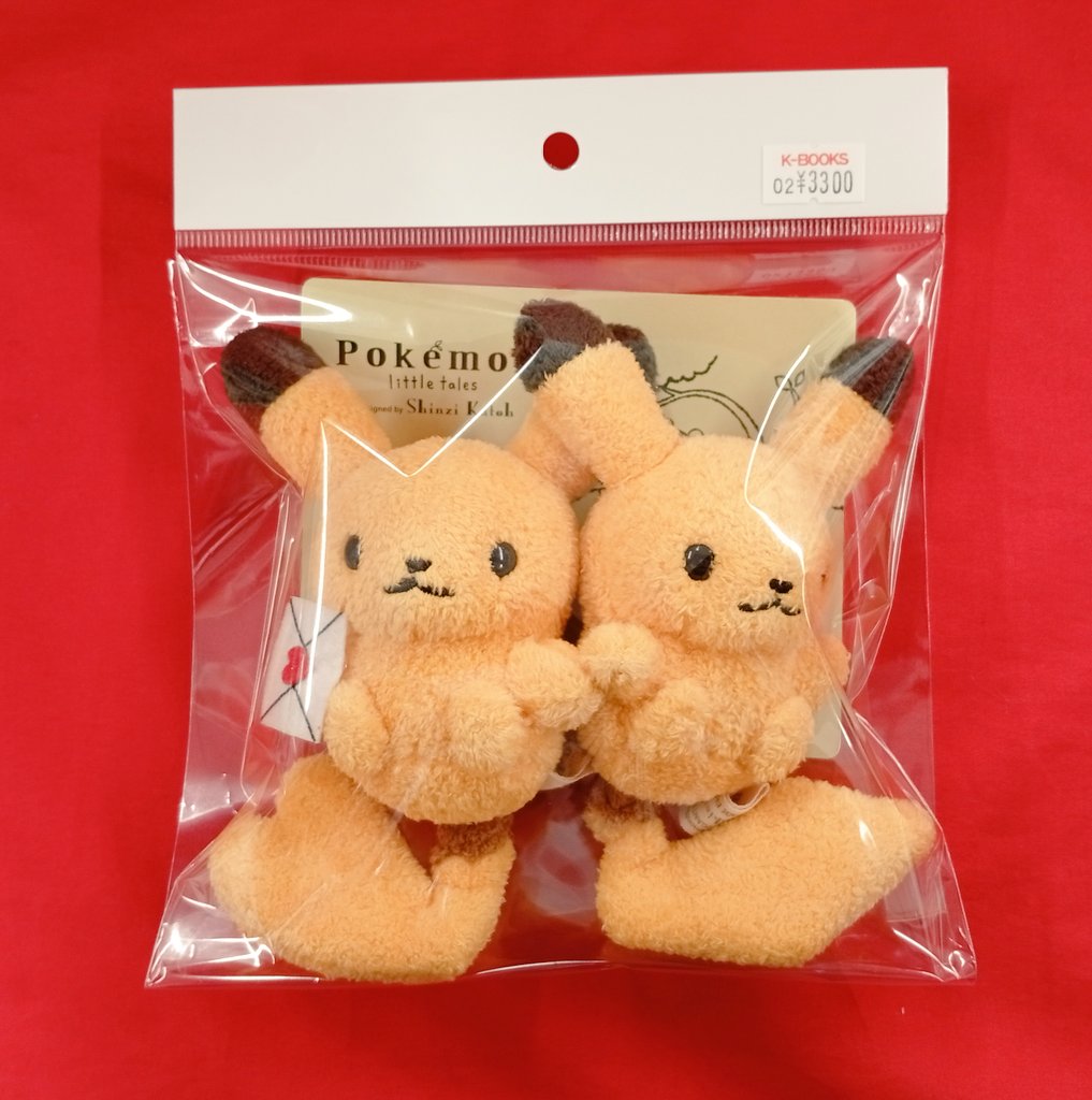 入荷情報】 Pokemon ポケモン Pokemon little tales ピカチュウペア