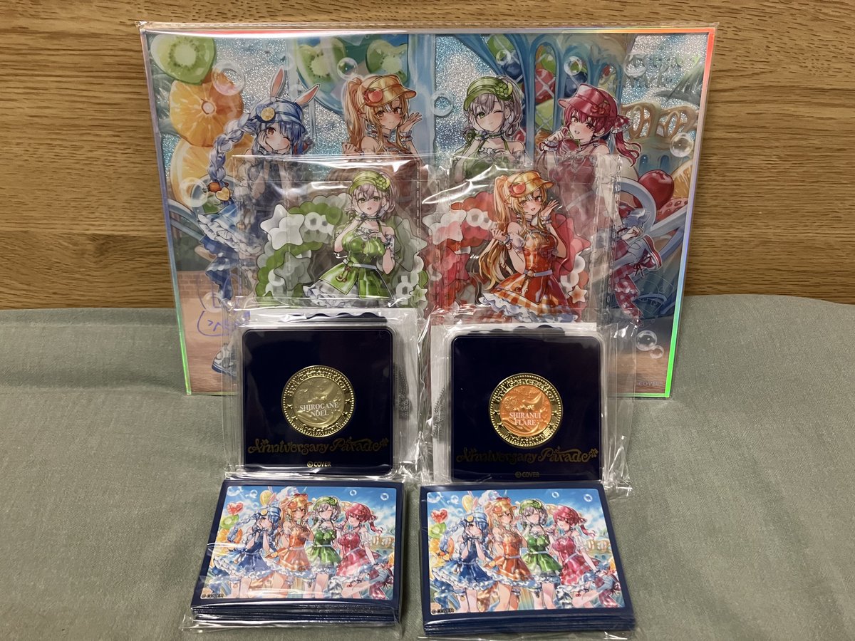hololive 3rd Generation Anniversary Parade-3期生周年グッズが届き
