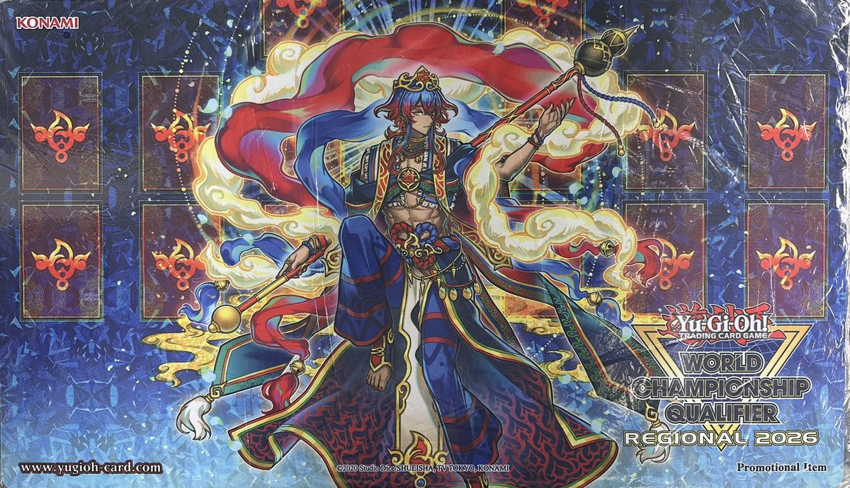 遊戯王 プレイマット】 精霊術の使い手【未開封】 ￥25,000- 絢嵐たる