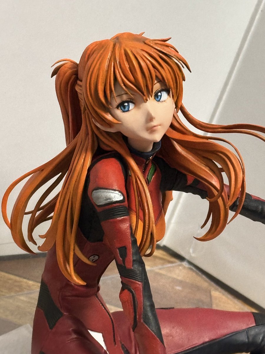 早くアスカにバイクを跨ってもらいたいけど、3月末くらいになりそう_(: