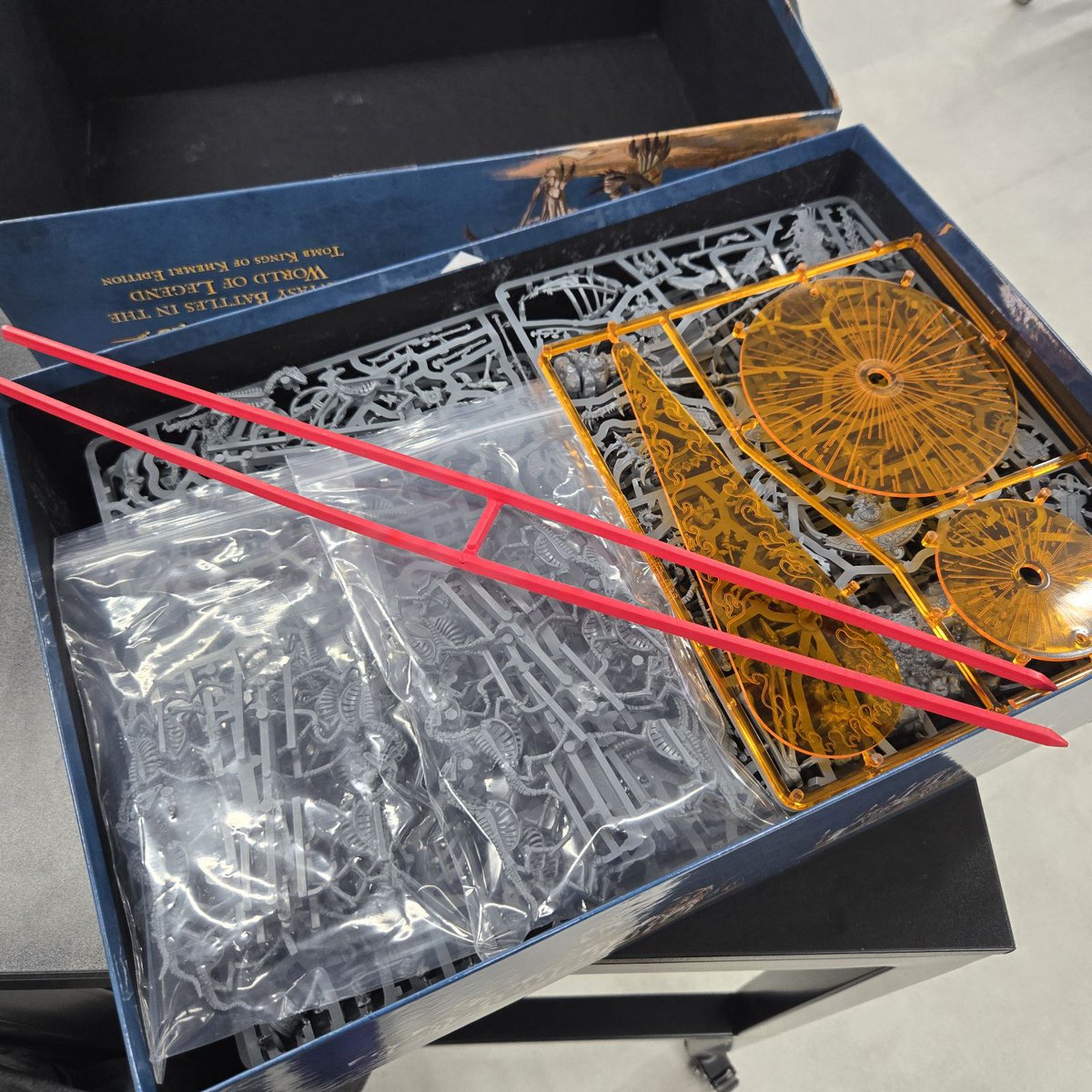 Webオーダーでオールドワールドのコアセット到着🙌 トゥームキングで