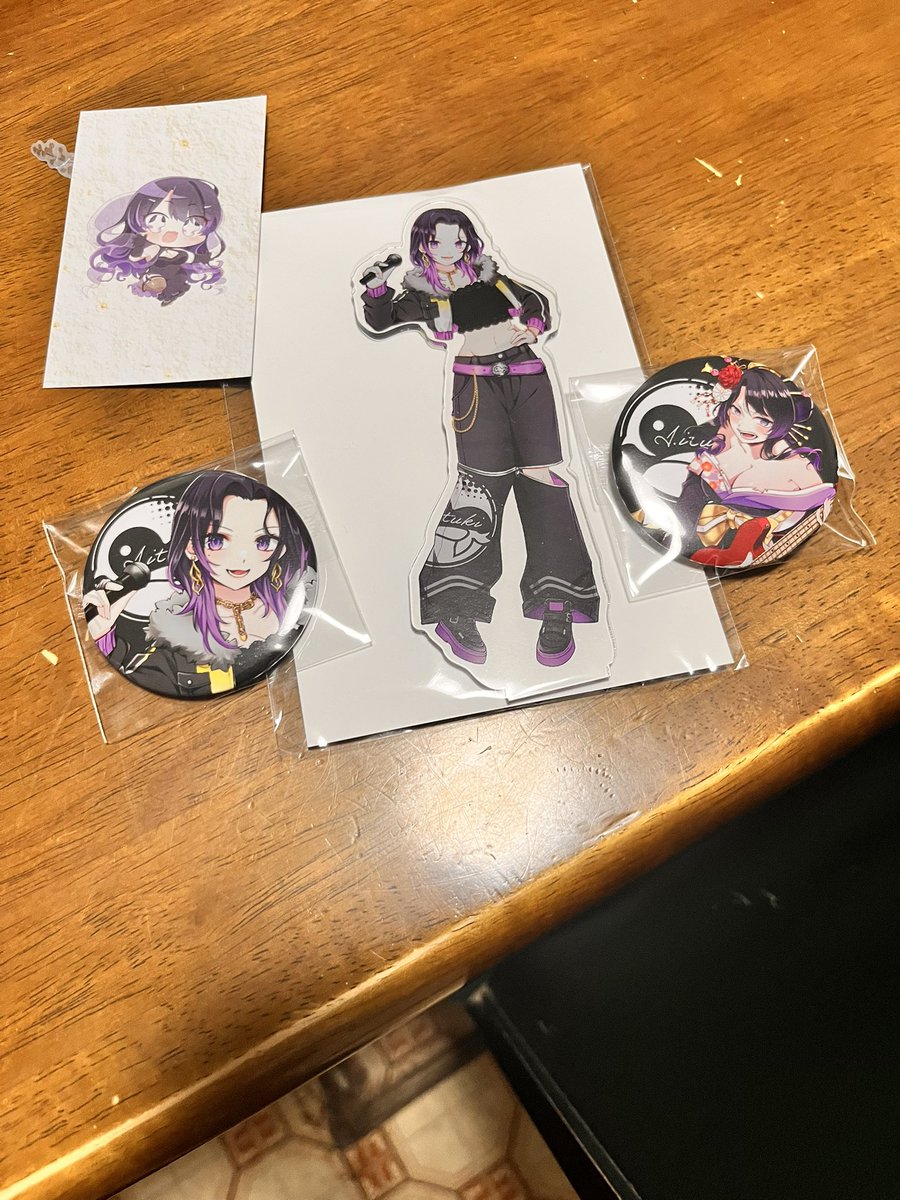 届きました！！え、推しがカッコいいな… #見てみていっちゃん