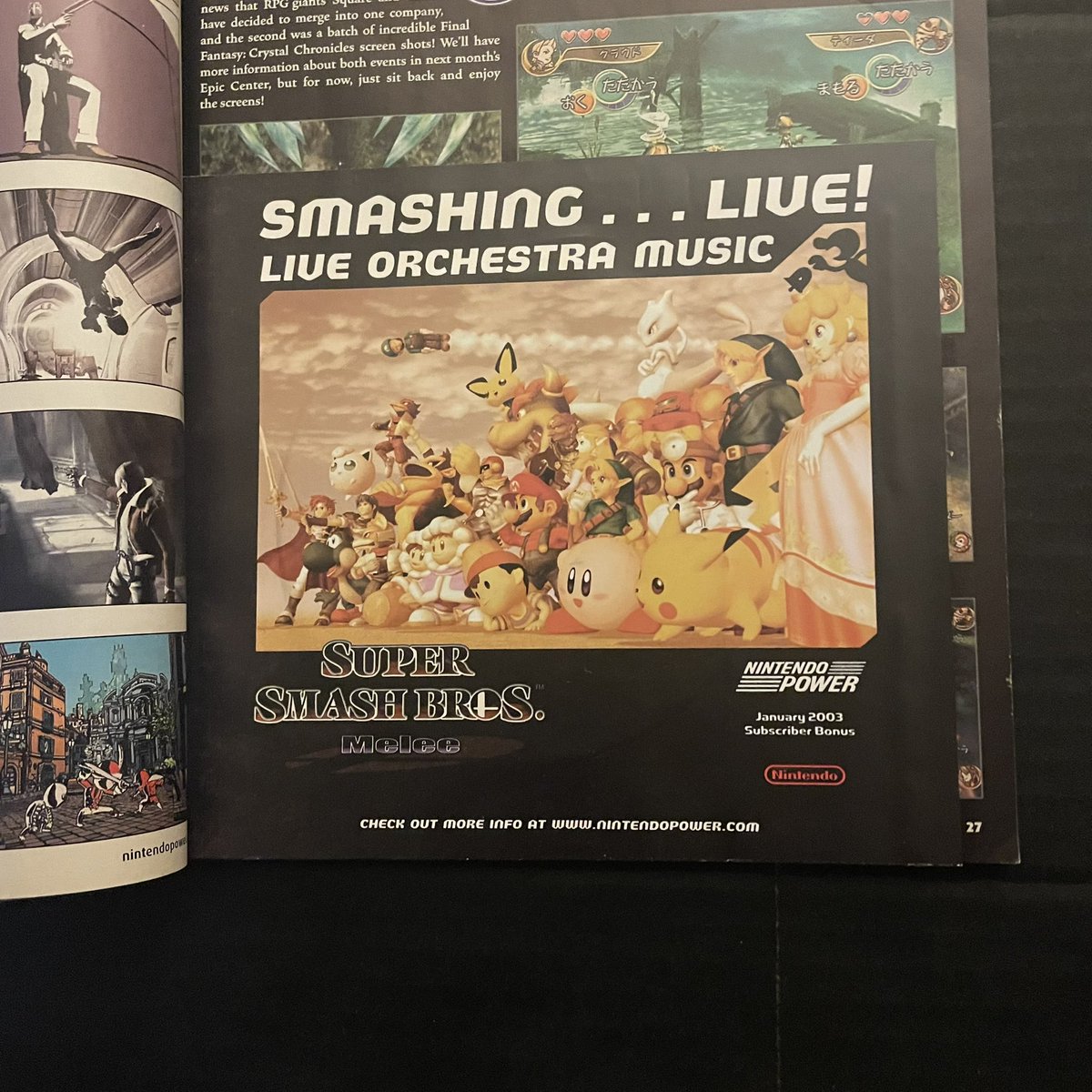 In 2002 Smash went orchestral. 🎻Smash Bros. DX Orchestra Concert
