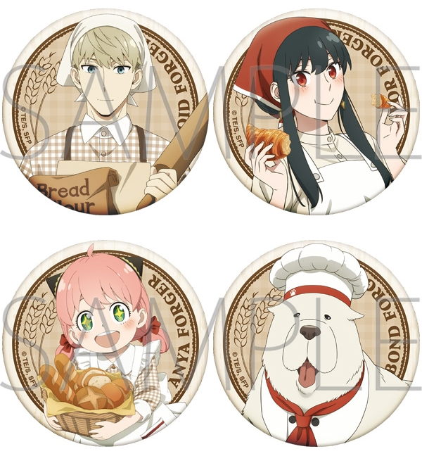 アニメイトオンラインで予約開始！ SPY×FAMILY 缶バッジセット 2026/05