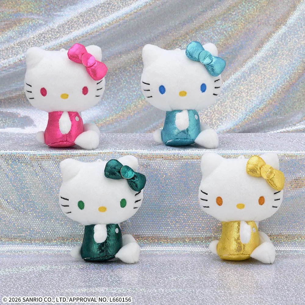 ハローキティ　4月誕生石付きマスコット