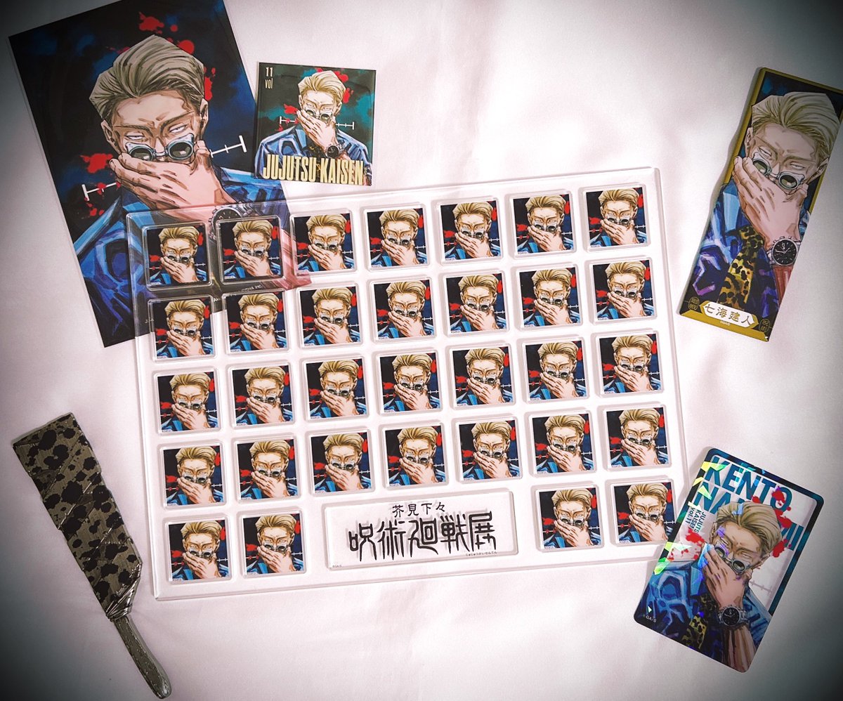 アクリルタイル1面『芥見下々 七海廻戦展』完成しました~🪄 仙台会場新