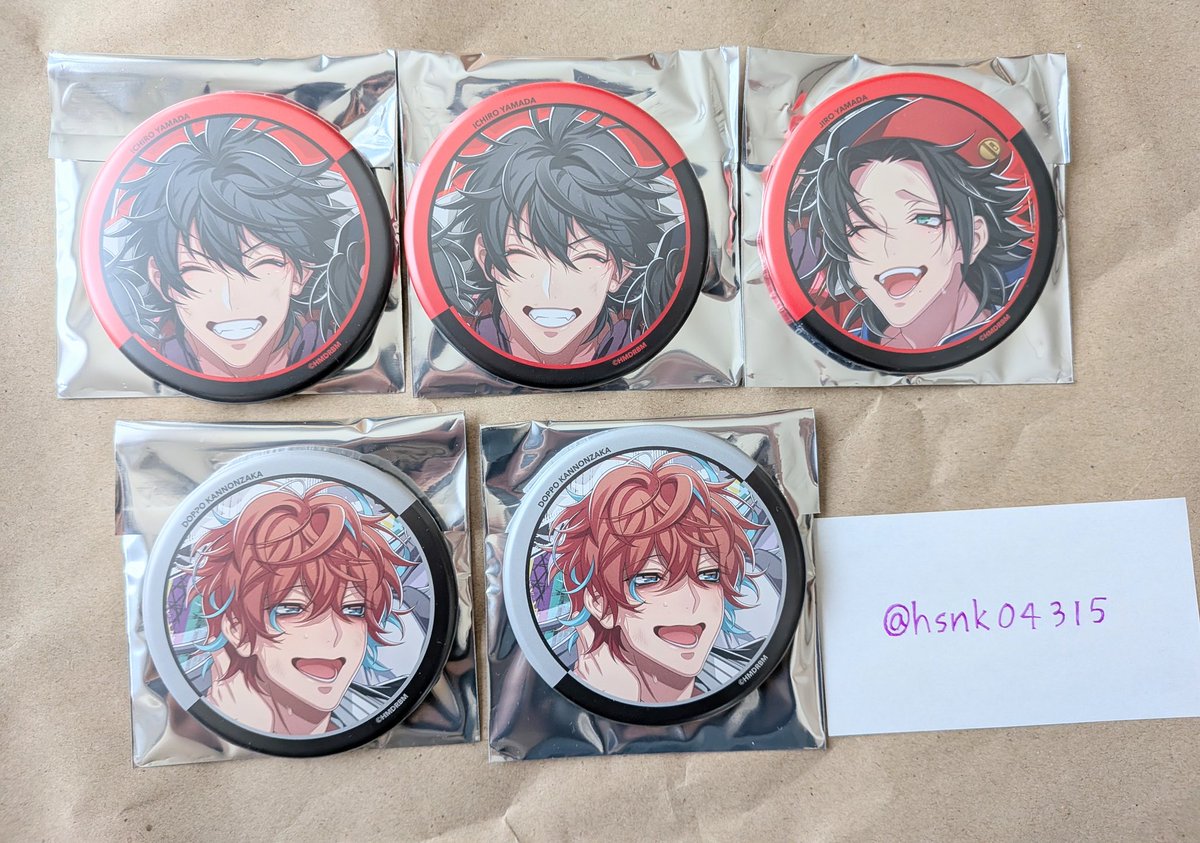 交換】 ヒプノシスマイク ヒプマイ ヒプムビ リバイバル 缶バッジ The