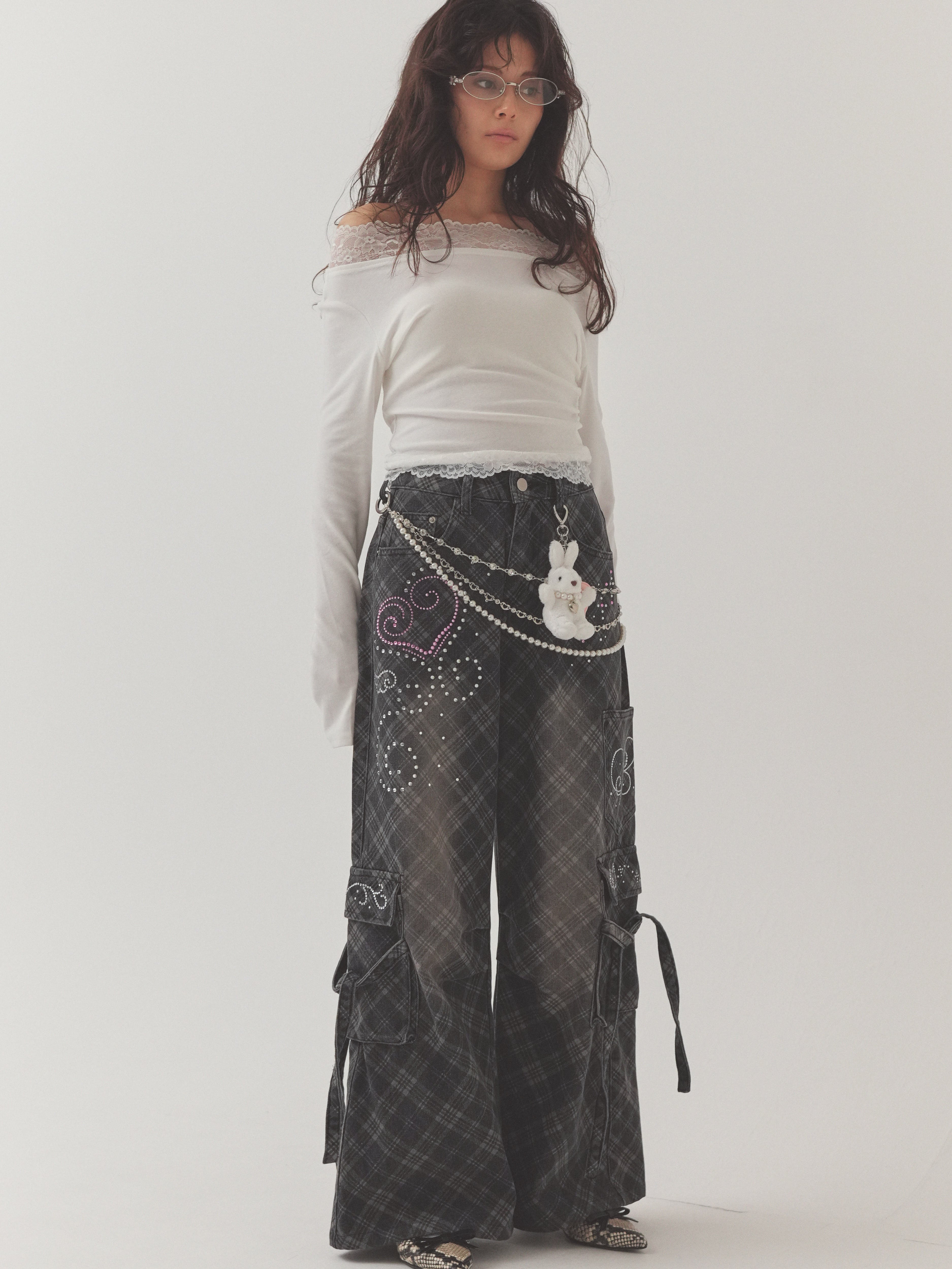 twinkle loop pants｜PELLICULE | ぺリキュール