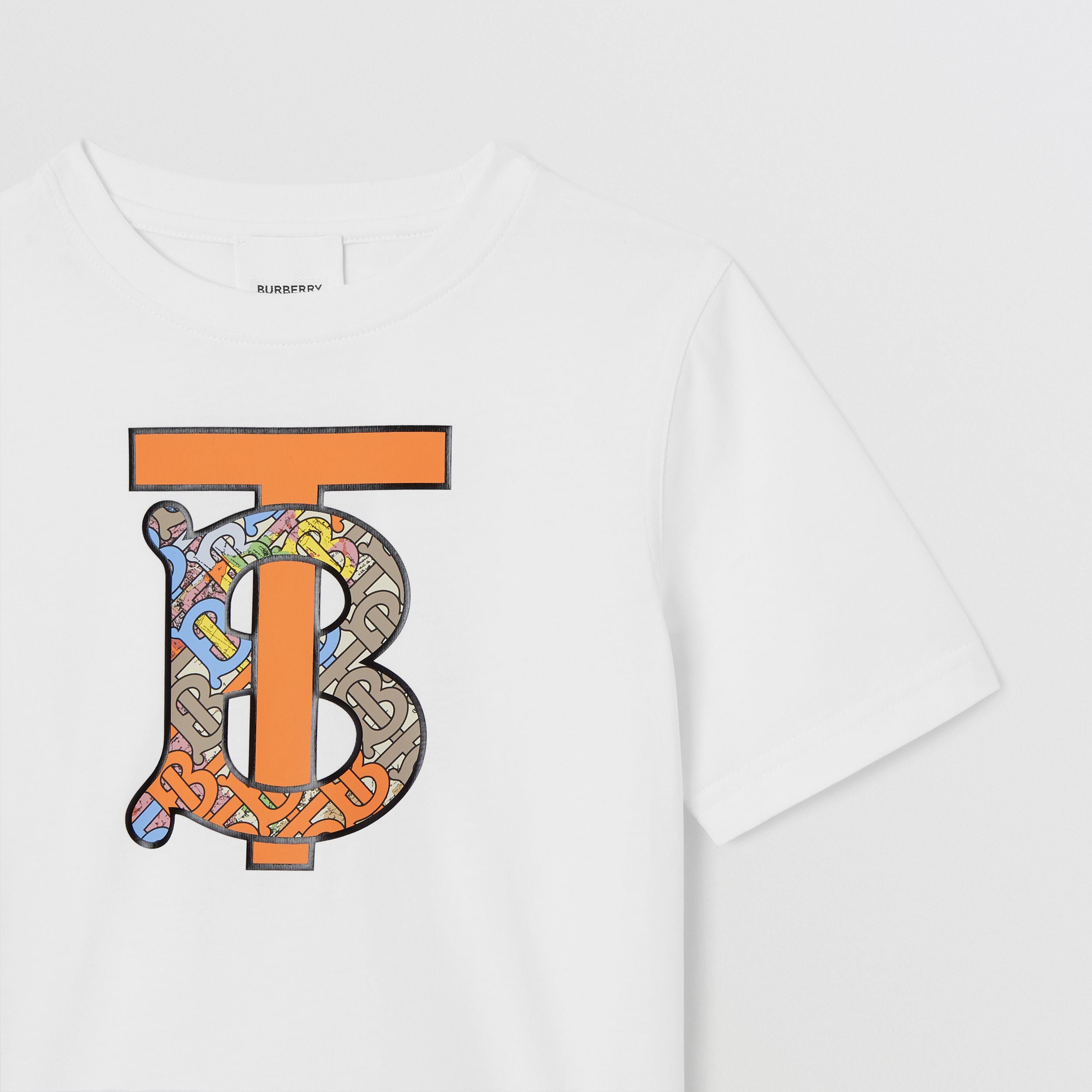 Burberry TB Monogram Motif Cotton T-shirt – Petit Pont